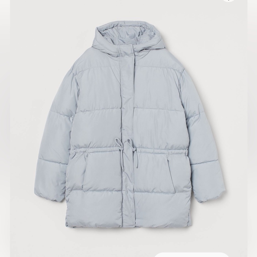 H&M Drawstring Waist Puffer Jacket